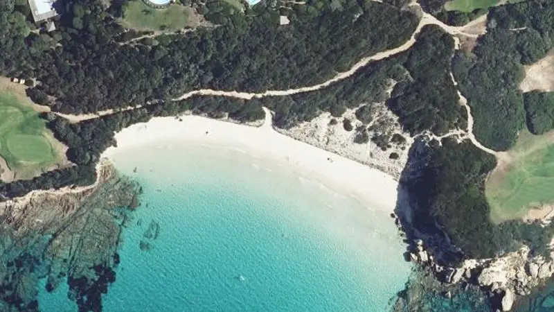 Vue aérienne : Cala Di Ciapili