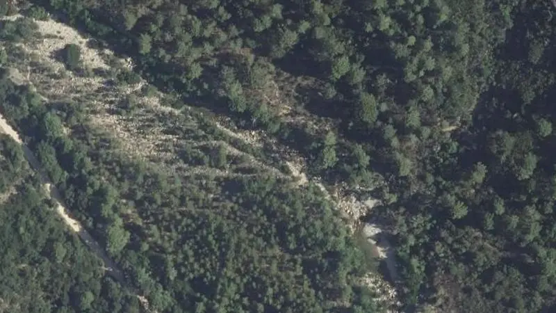 Vue aérienne : Pisciarone