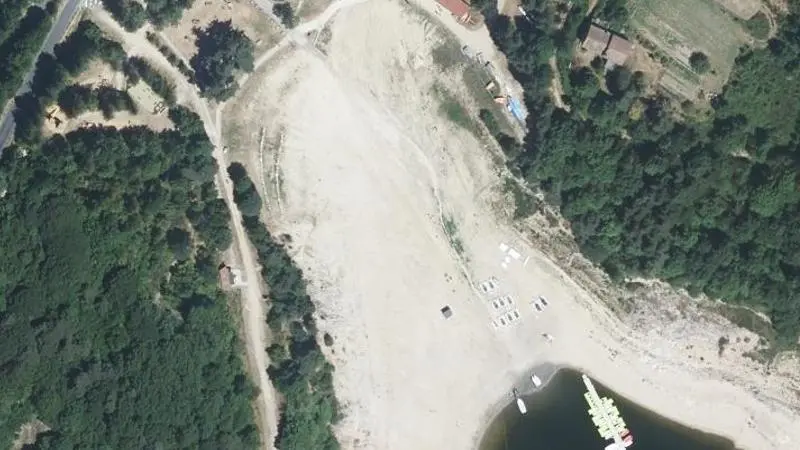 Vue aérienne : Barrage Lavalette