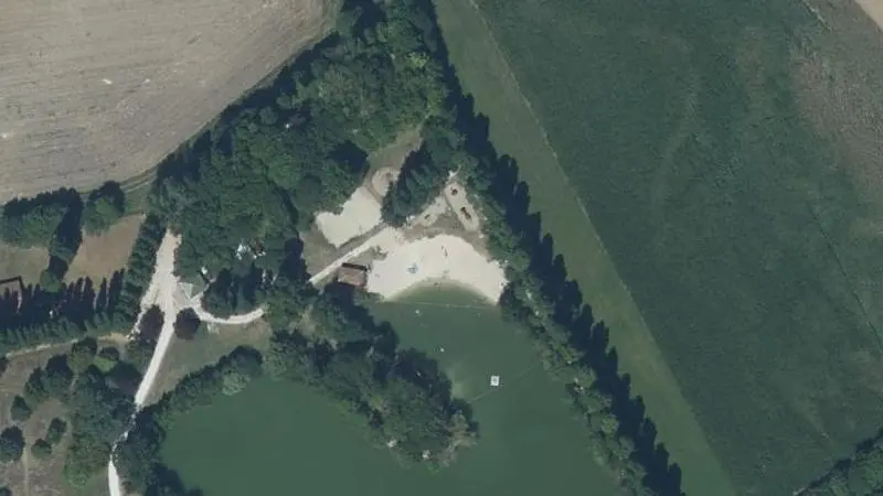 Vue aérienne : Les Trois Fontaines