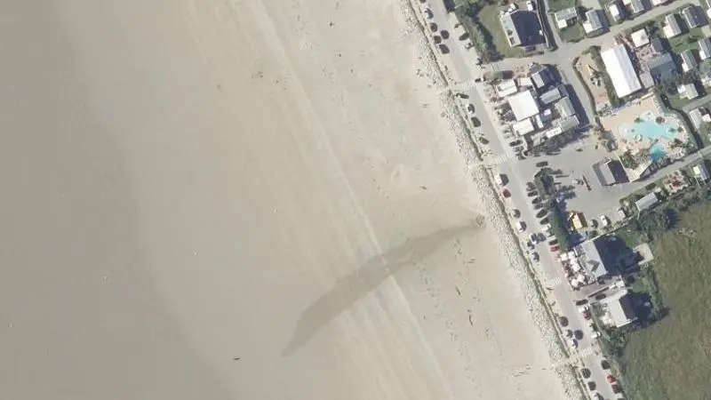 Vue aérienne : Plage de Pentrez
