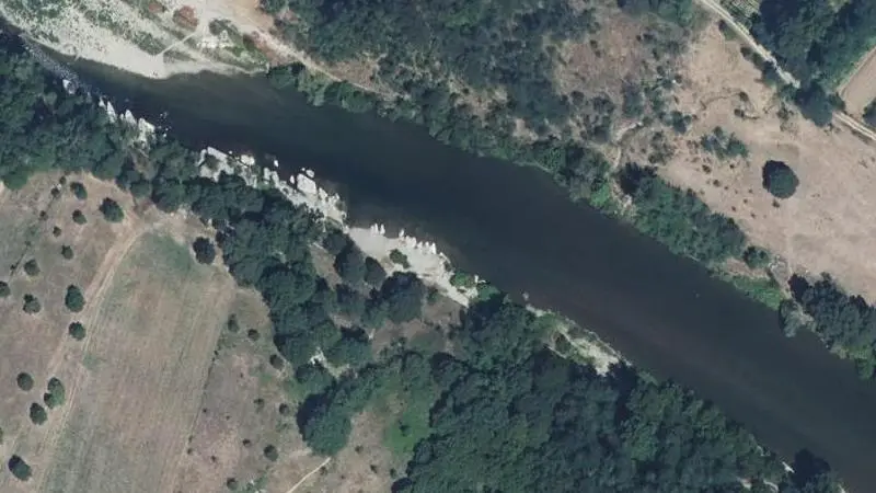 Vue aérienne : Pousadou