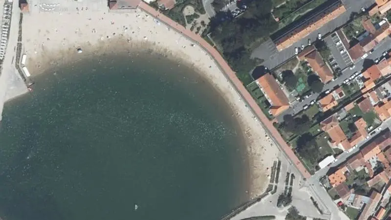 Vue aérienne : Plan d'eau Maurice Giros