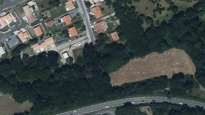 Vue aérienne : Plage du ruisseau de Birot