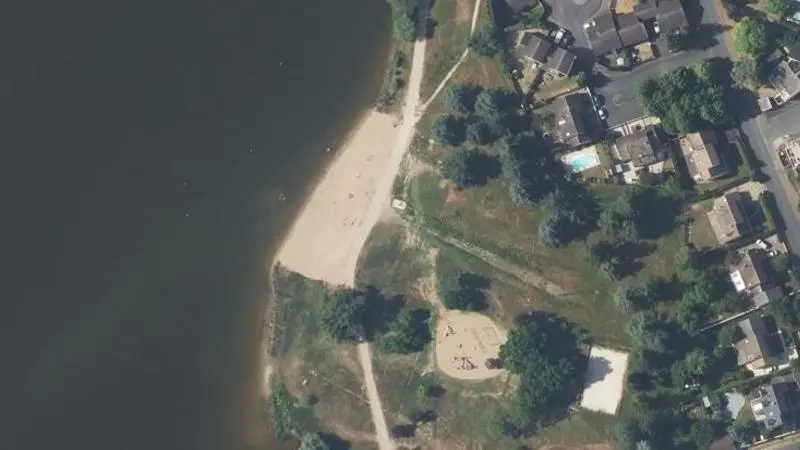 Vue aérienne : Lac de la Foret
