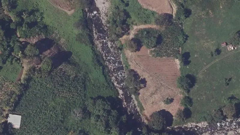 Vue aérienne : Petit Perou