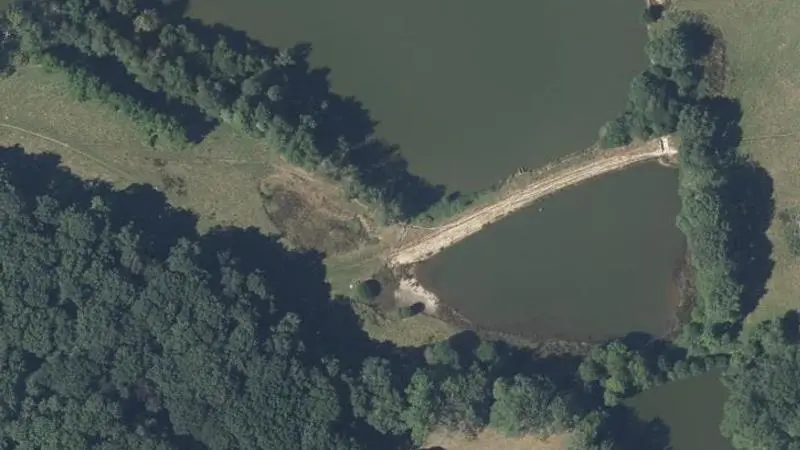 Vue aérienne : Grand Etang