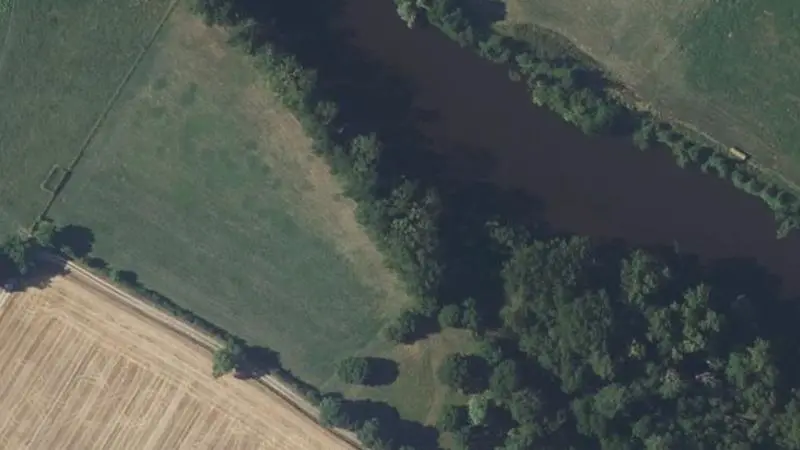 Vue aérienne : Aire de Loisirs de Mijault