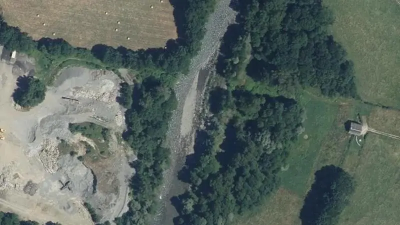 Vue aérienne : Plage de la Neste