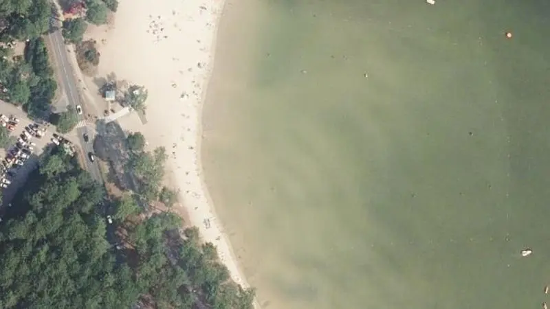 Vue aérienne : Plage Maguide