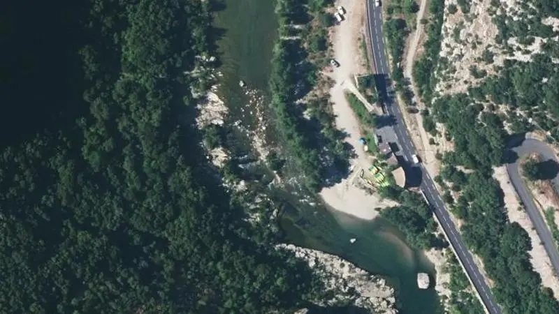 Vue aérienne : Herault-Le Vieux Moulin