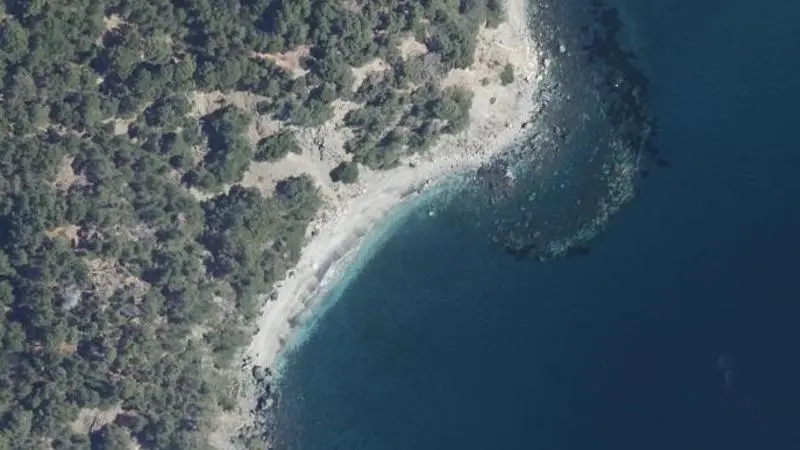 Vue aérienne : Plage du Jonquet