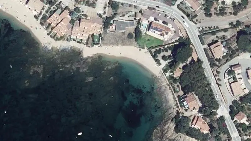Vue aérienne : Tiuccia Sud