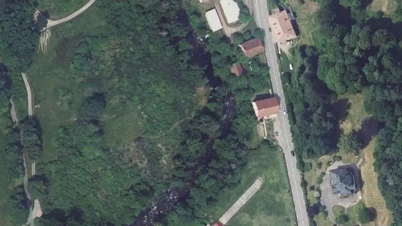Vue aérienne : Mainqueyon