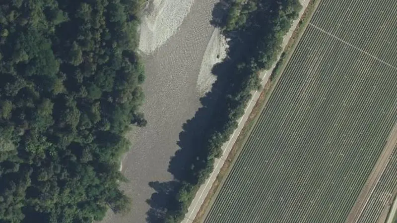 Vue aérienne : Plage de l'Arc