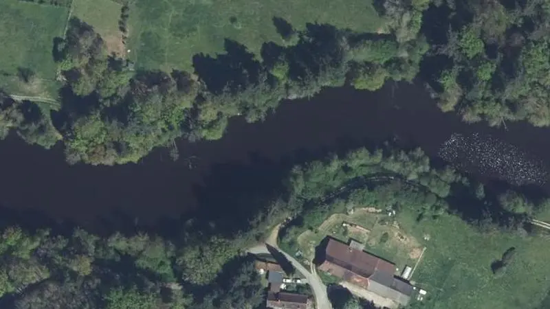 Vue aérienne : Etang Anac