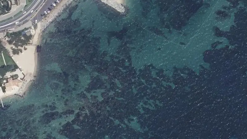 Vue aérienne : Plage de Guerrevieille
