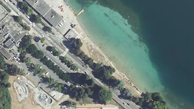 Vue aérienne : Annecy les Marquisats