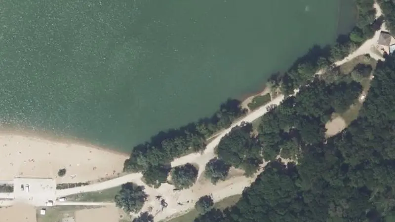 Vue aérienne : L'Ile Charlemagne N°1 Zone Sud