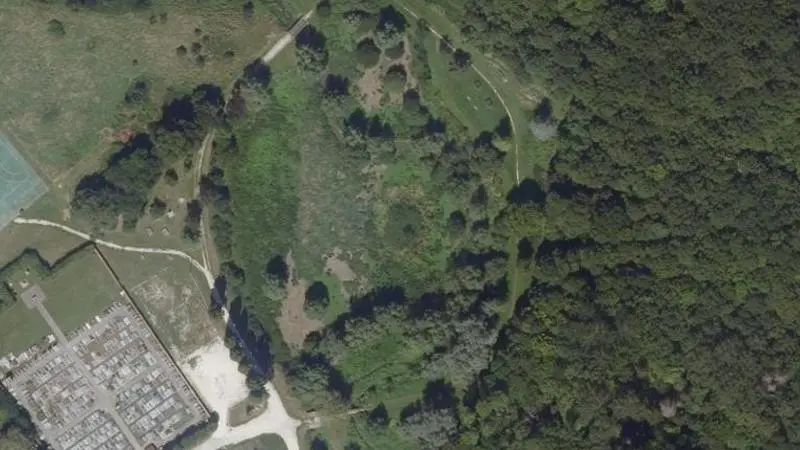 Vue aérienne : Plage de l'Almont