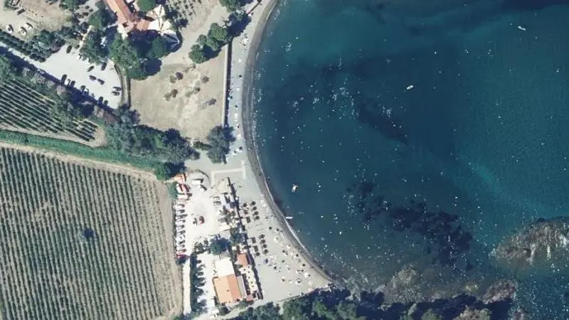 Vue aérienne : Anse de Paulilles(bernardi)