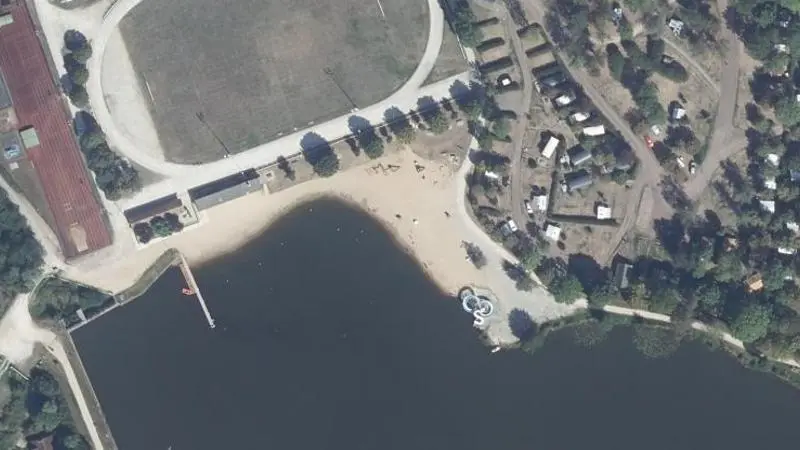 Vue aérienne : Etang Fouche