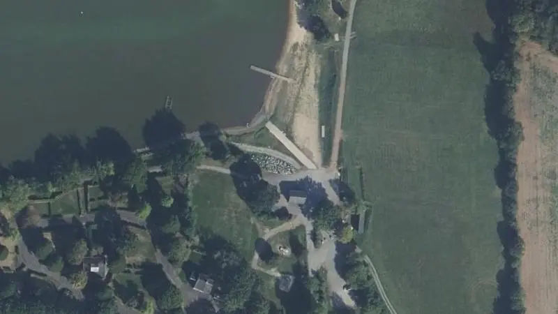 Vue aérienne : Etang de la Forge
