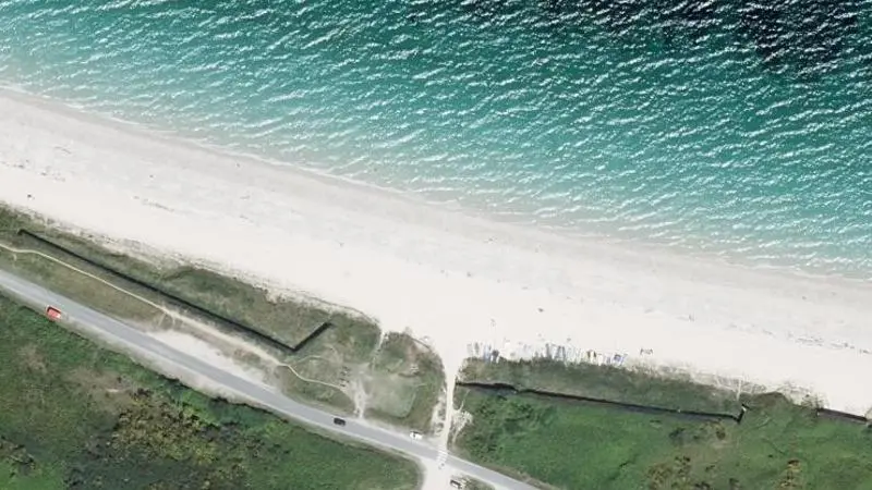 Vue aérienne : Les Grands Sables