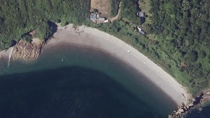 Vue aérienne : Porsmeur