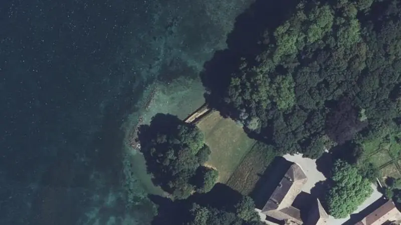 Vue aérienne : Chens-Sur-Leman Beauregard