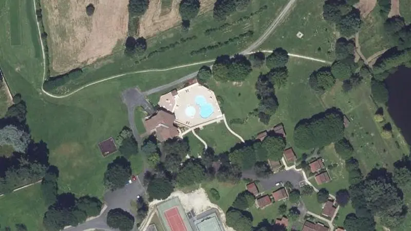 Vue aérienne : Zone de Loisirs des Ribieres