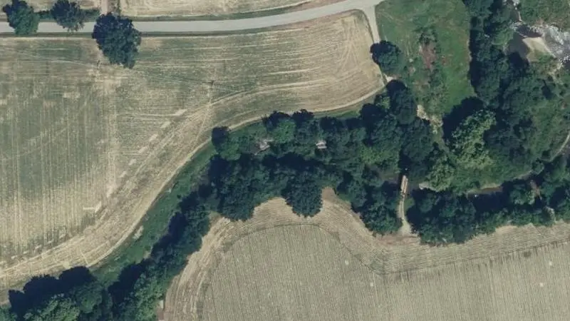 Vue aérienne : Plage du Lys