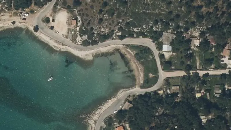 Vue aérienne : Anse de Bonnieu