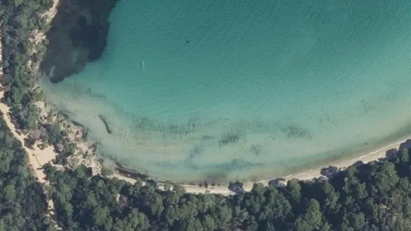 Vue aérienne : Porquerolles-Notre Dame