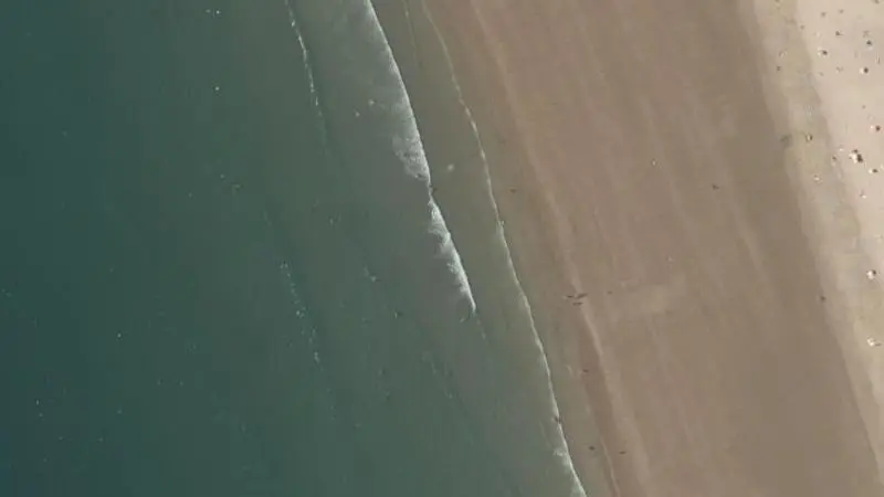 Vue aérienne : Les Dunes