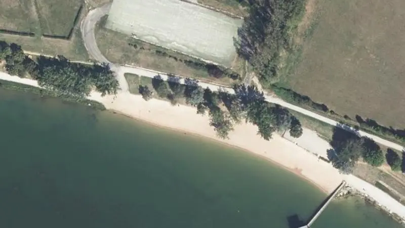 Vue aérienne : Base Loisirs Nautiques Ville de Brive