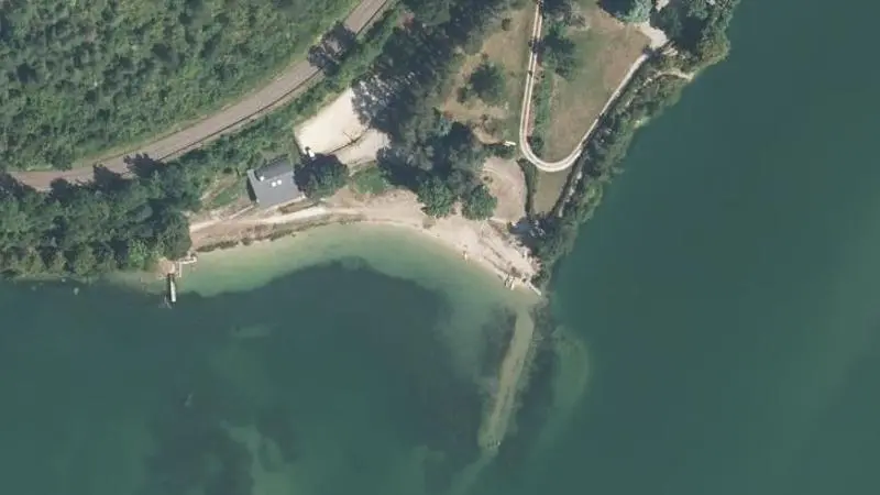 Vue aérienne : Plage de Chancia