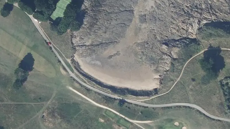 Vue aérienne : Le Tertre Pelee