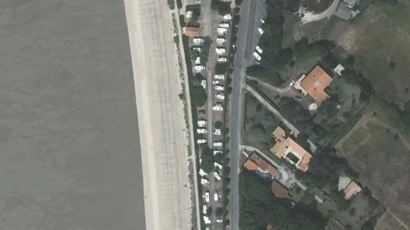 Vue aérienne : Plage de l'Esperance
