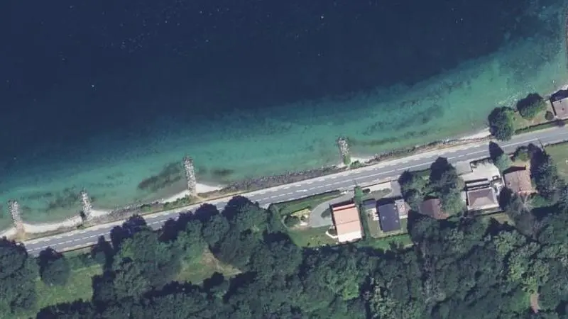 Vue aérienne : Maxilly-Sur-Leman Bois du Bal