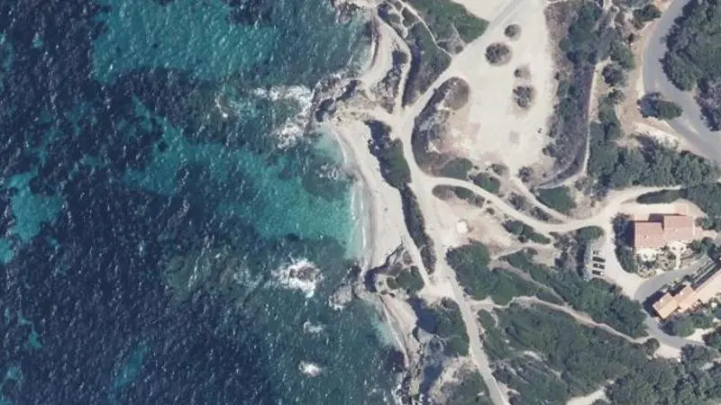 Vue aérienne : Ile des Embiez-La Gabrielle