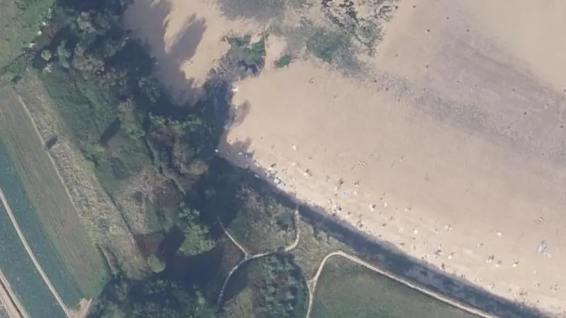 Vue aérienne : Les Dunes du Port