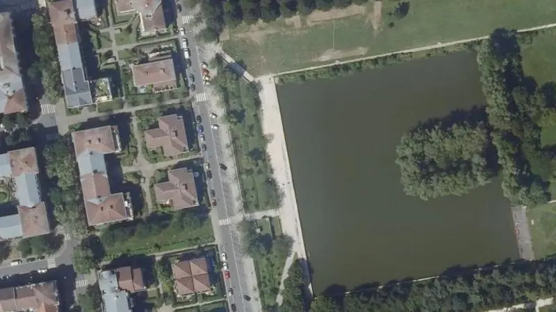 Vue aérienne : Bussy Plage
