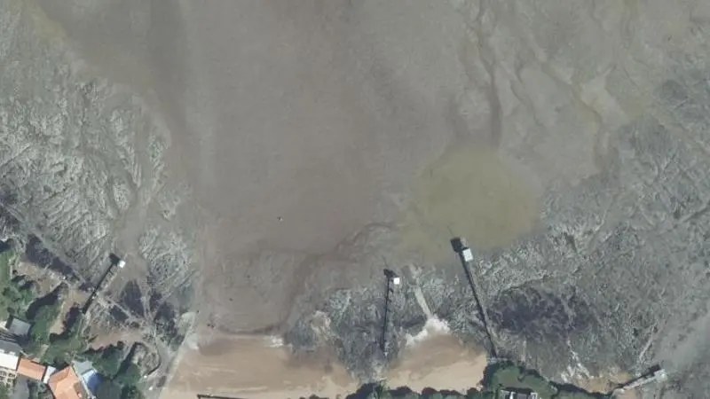 Vue aérienne : Port Giraud