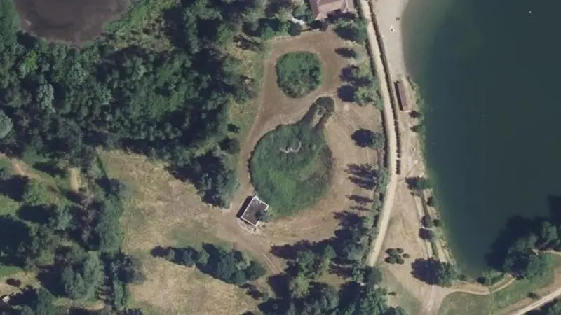 Vue aérienne : Plan d'eau d'Iloa