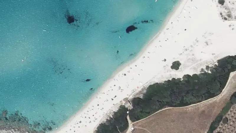 Vue aérienne : Bodri
