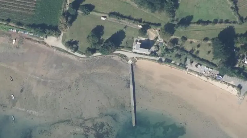Vue aérienne : Le Vallion