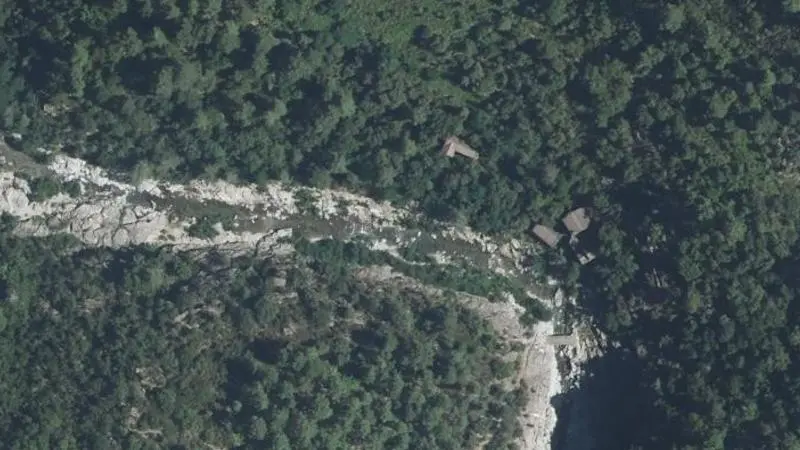 Vue aérienne : Le Moulin du Roure