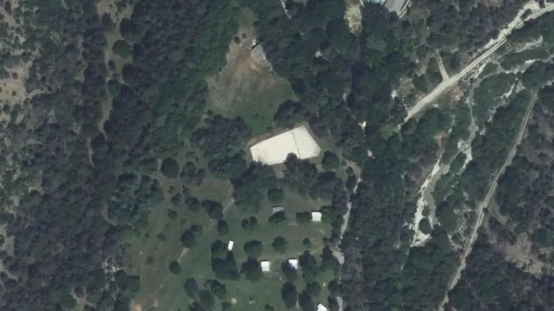 Vue aérienne : Baignade de la Sigouste