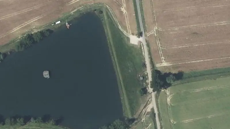 Vue aérienne : Plage du ruisseau d'en Traouère